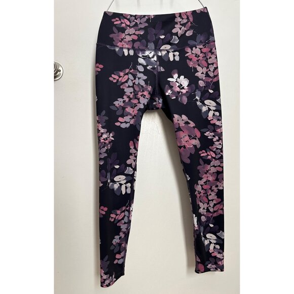 Apana Women Floral Print Leggings Size S - Picture 1 of 4